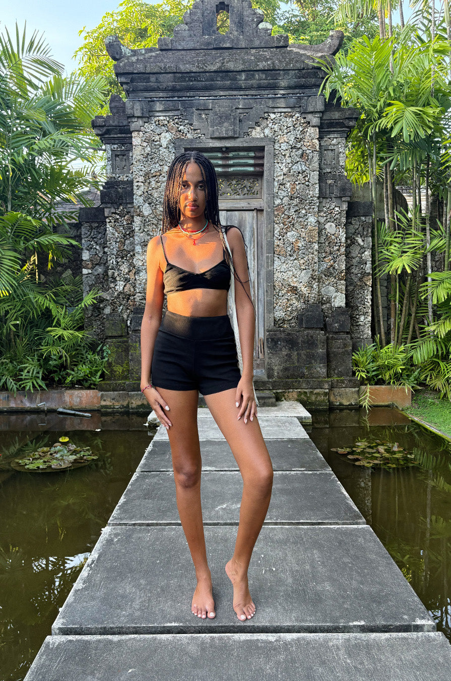 BLACK OBSIDIAN COTTON SET