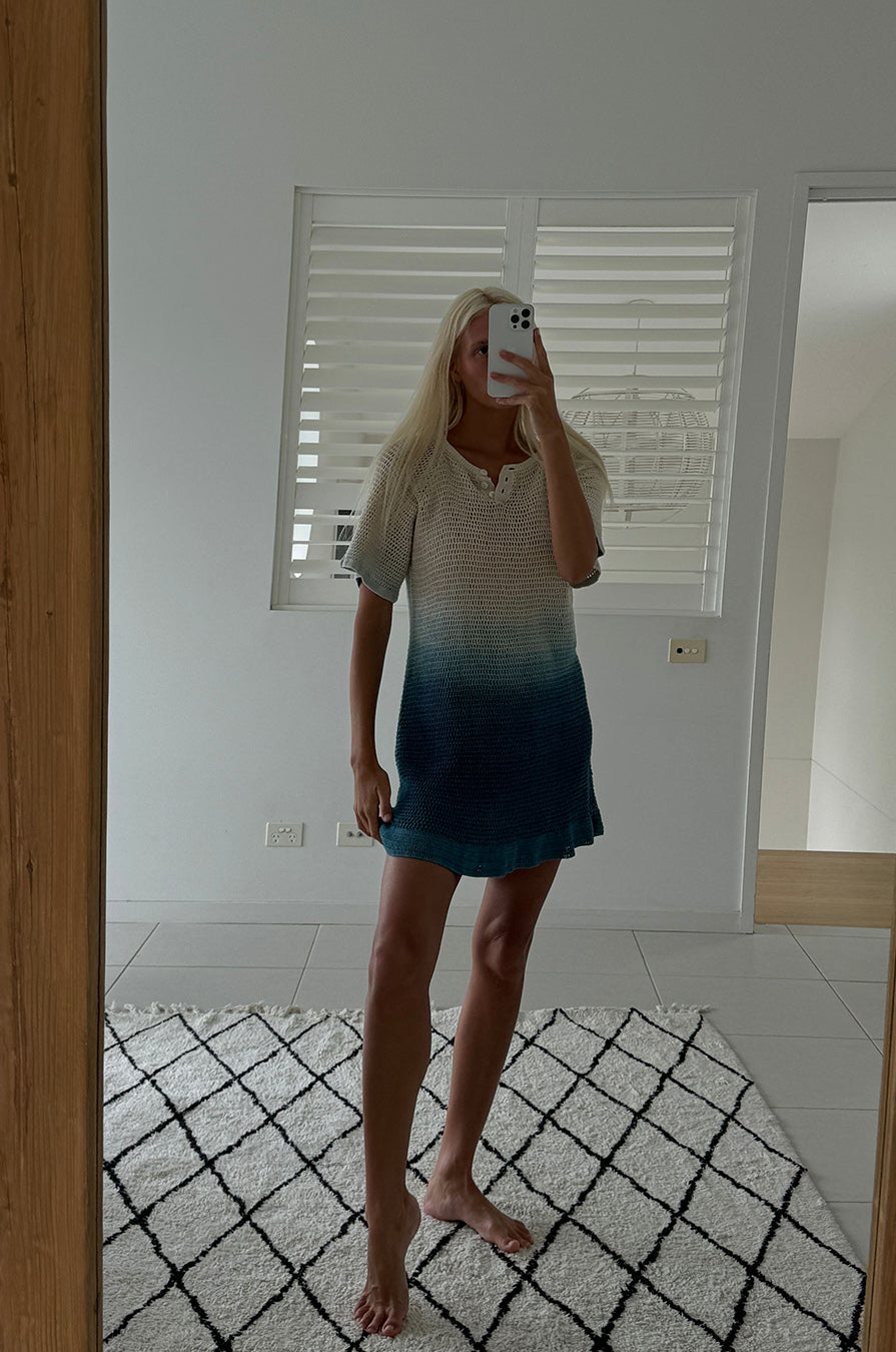 FLOW COTTON CROCHET DRESS
