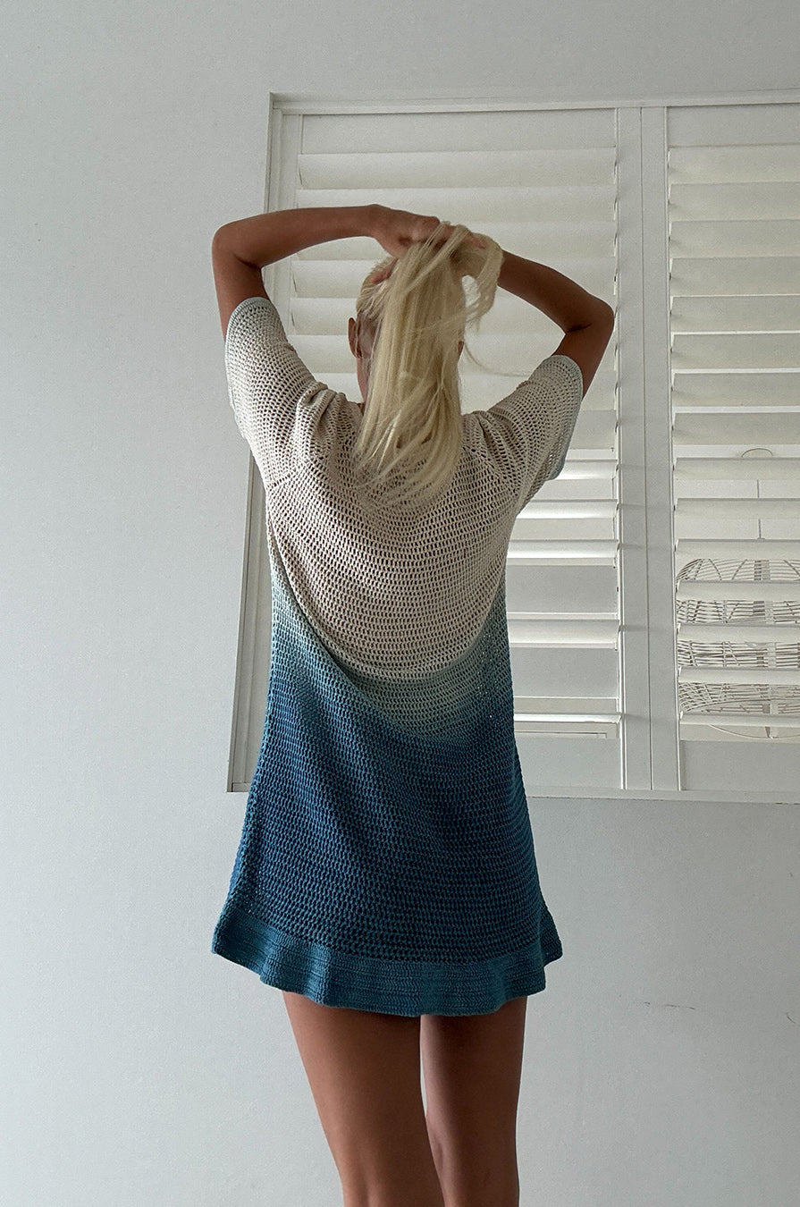 FLOW COTTON CROCHET DRESS