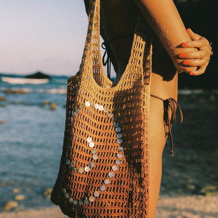 RESONANCE CROCHET TOTE BAG