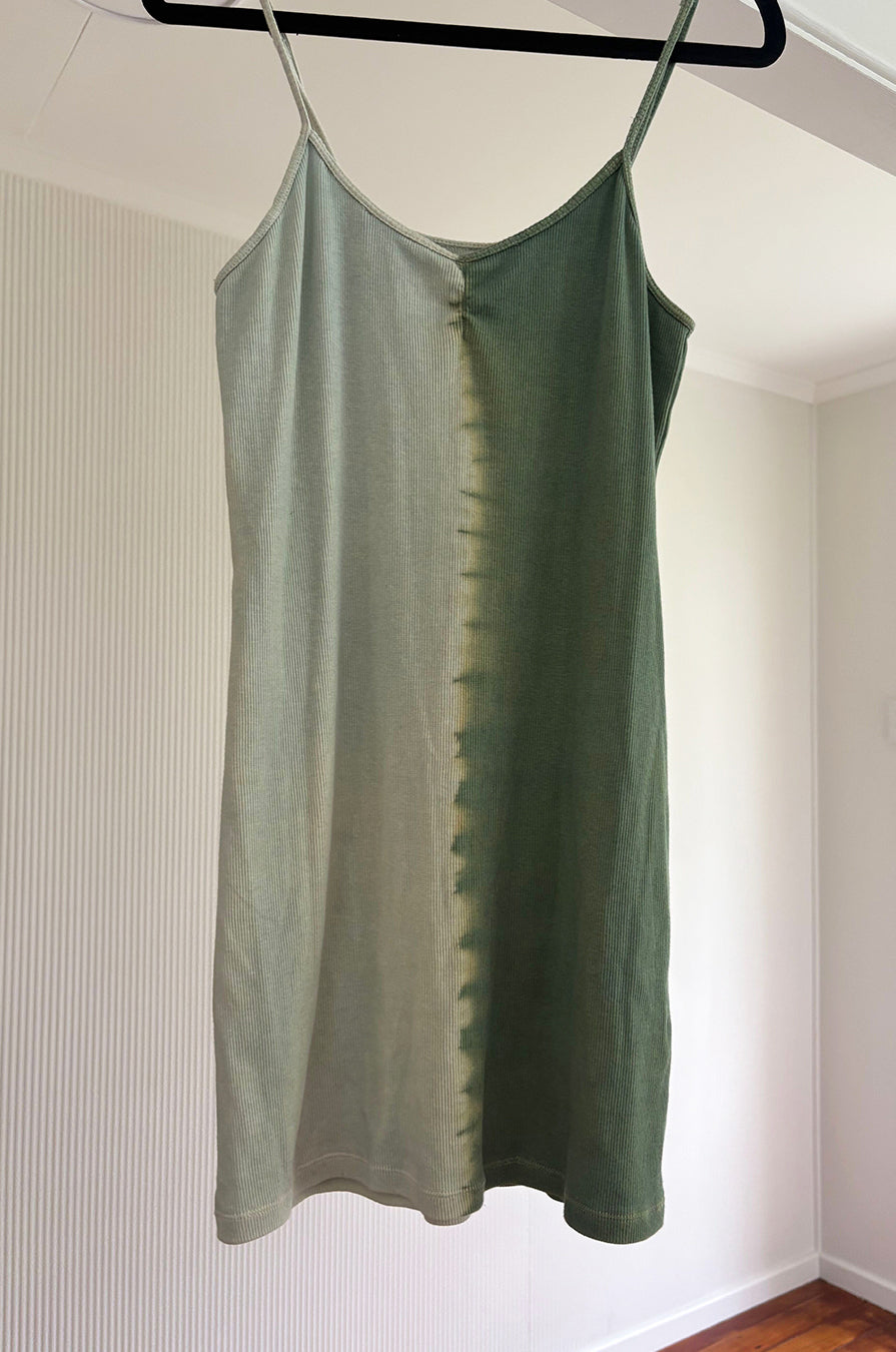EQUANIMITY RIBBED MINI DRESS