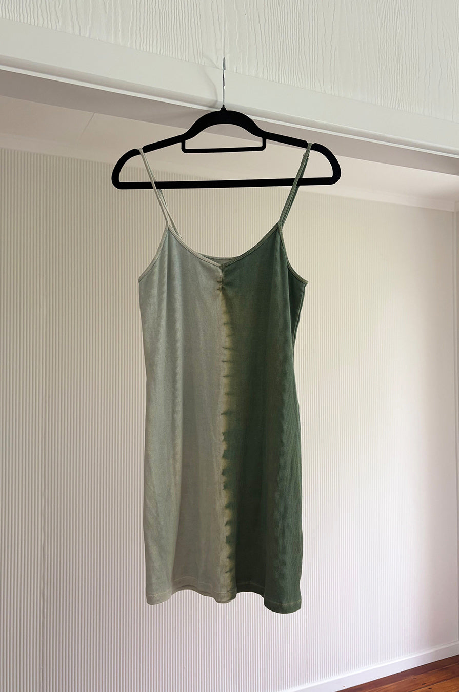 EQUANIMITY RIBBED MINI DRESS