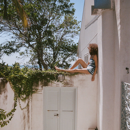 CELESTINE COTTON POINTELLE SET