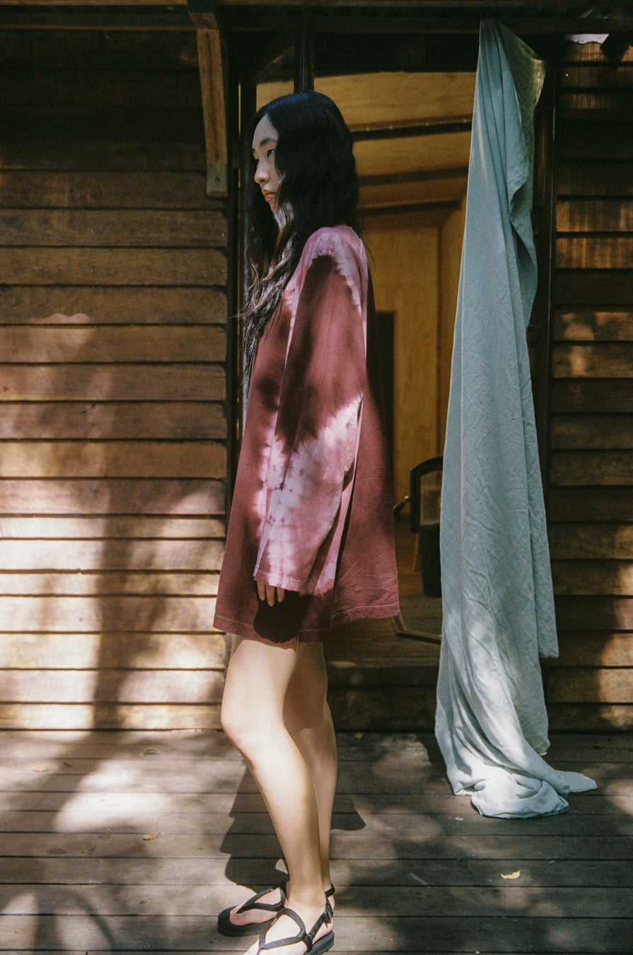 FREEDOM LONG SLEEVE T DRESS