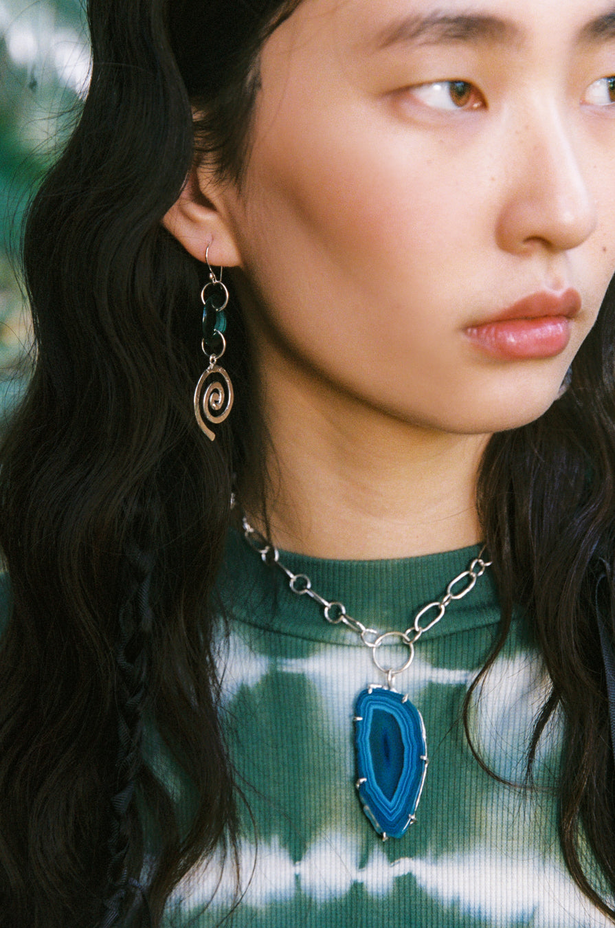 MALACHITE RENEWAL EARRINGS