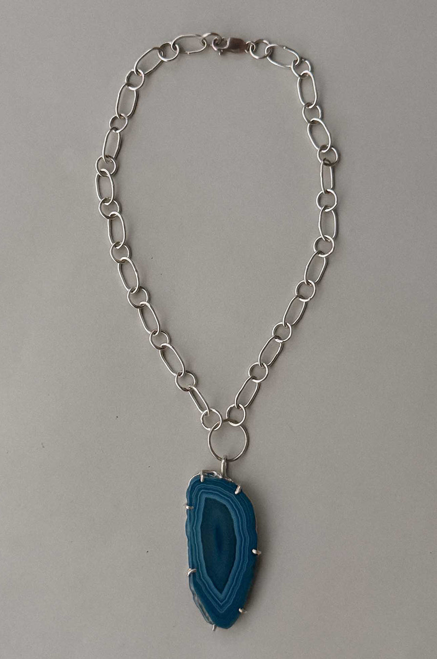 ONENESS AGATE CHAIN NECKLACE