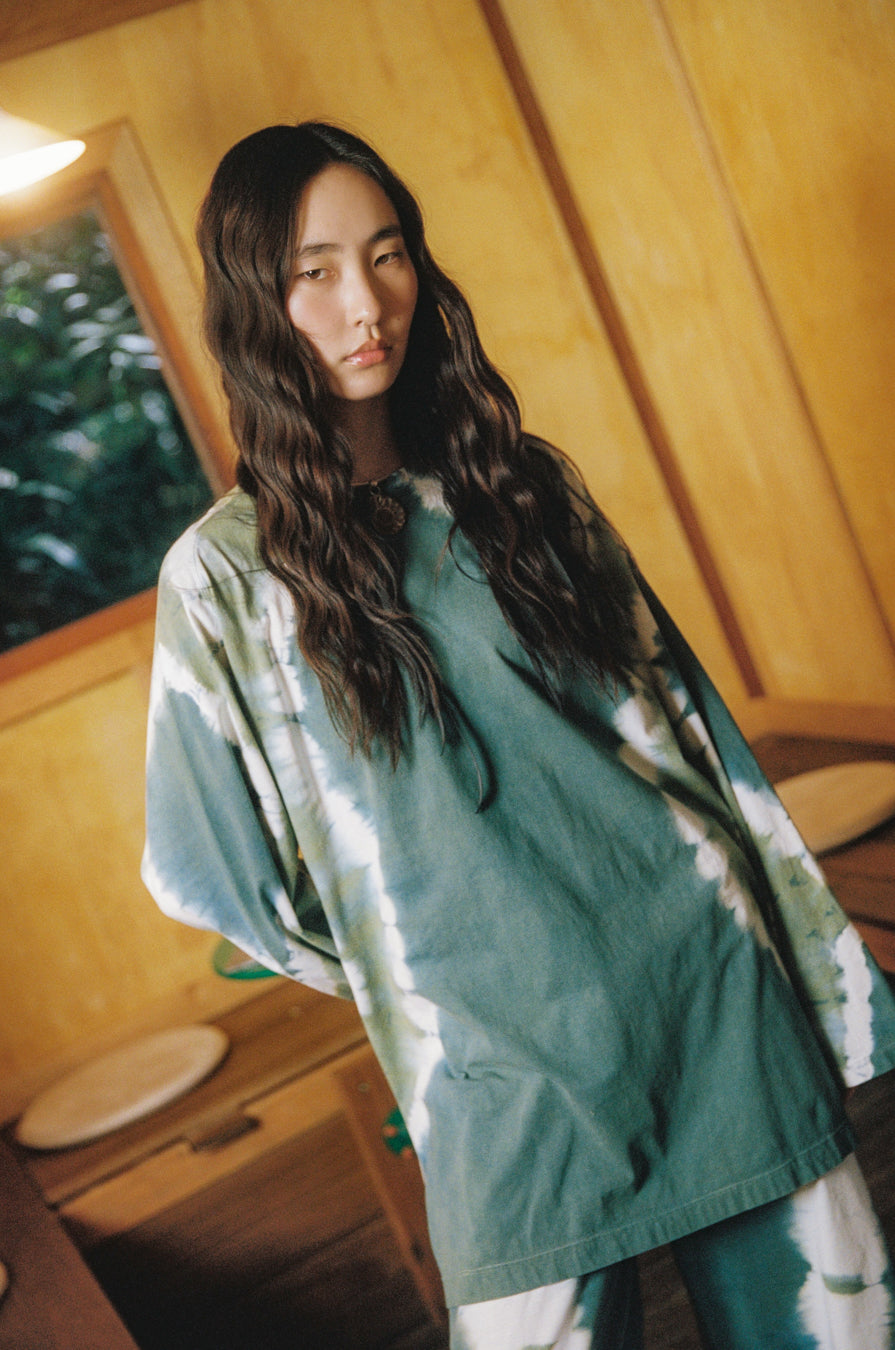 FREEDOM LONG SLEEVE T DRESS