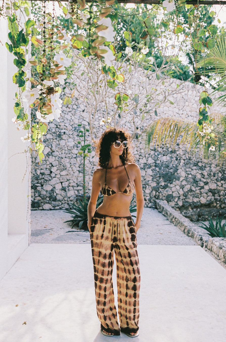 CONNECTION HAND-LOOMED COTTON PANT