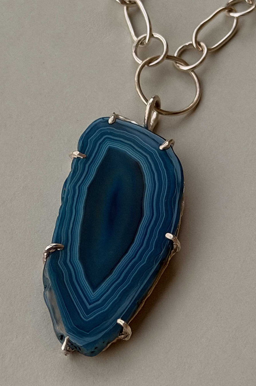ONENESS AGATE CHAIN NECKLACE