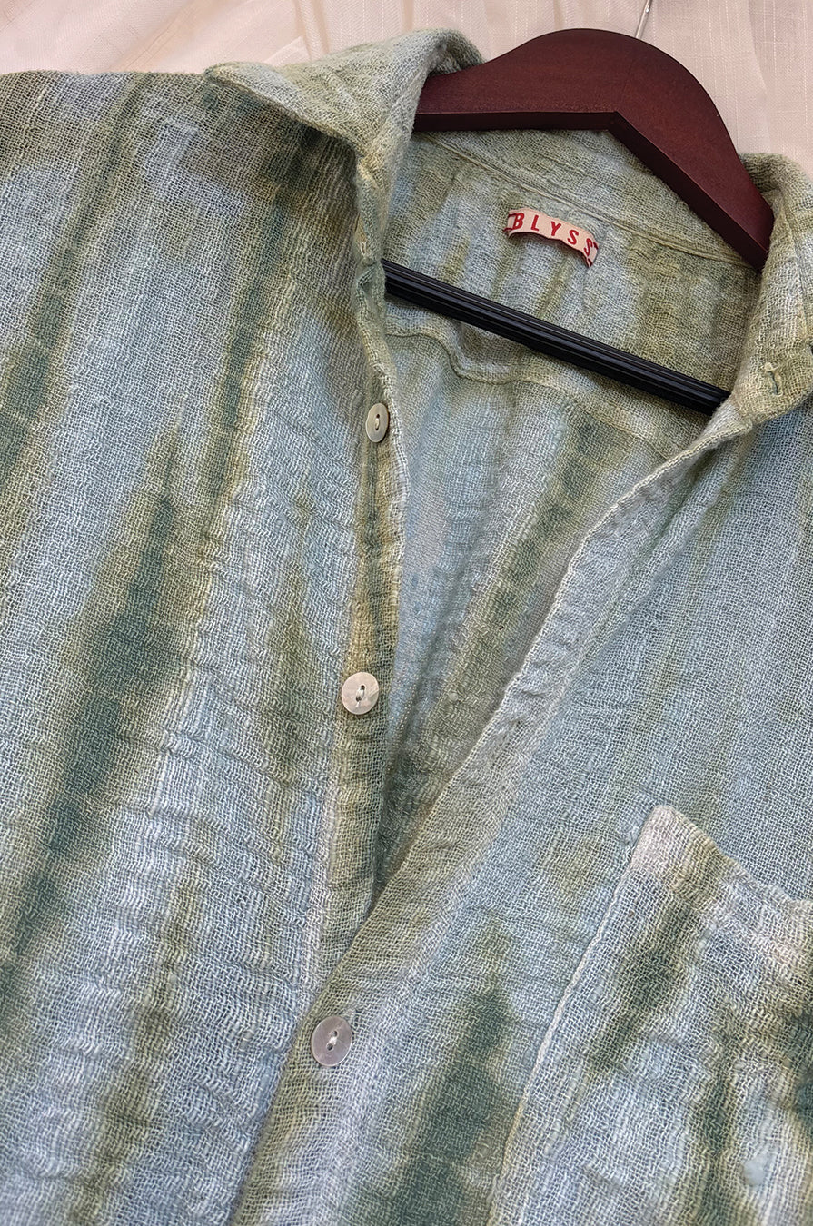 EVOLVE HANDWOVEN SHIRTDRESS